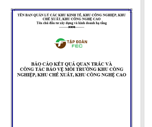 Hiển thị tin tức Hồ sơ quan trắc môi trường là gì? Lập hồ sơ quan trắc môi trường tuân theo quy định nào? Hình ảnh tin tức Hồ sơ quan trắc môi trường là gì? Lập hồ sơ quan trắc môi trường tuân theo quy định nào?