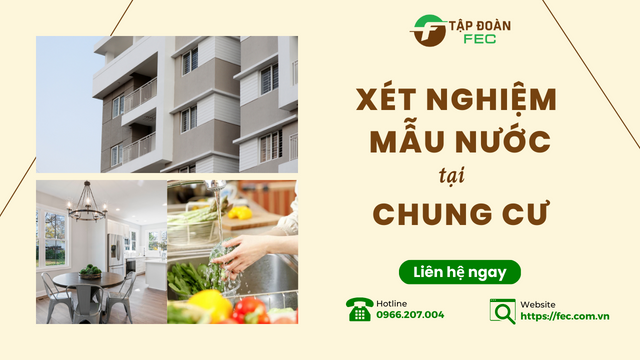 Hình ảnh tin tức Xét nghiệm mẫu nước chung cư tại Bắc Giang