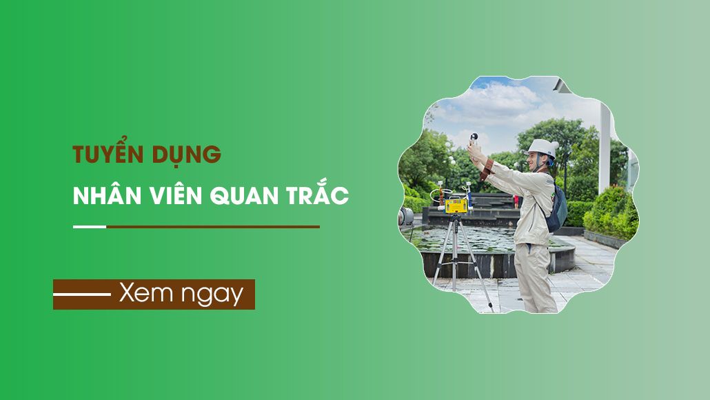 Hình ảnh tin tức Tuyển dụng nhân viên quan trắc