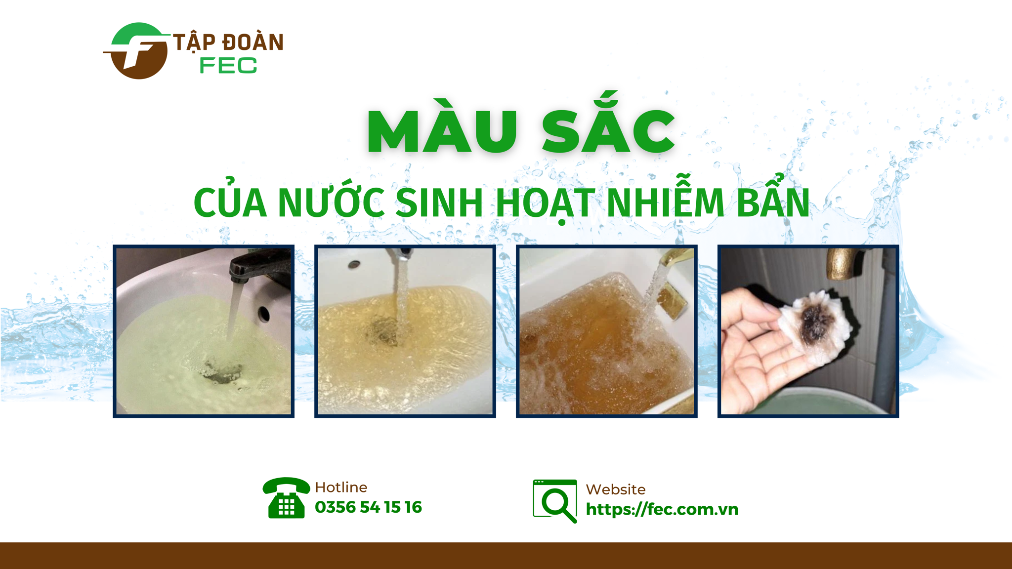 Hình ảnh tin tức Nước Sinh Hoạt Có Màu Lạ