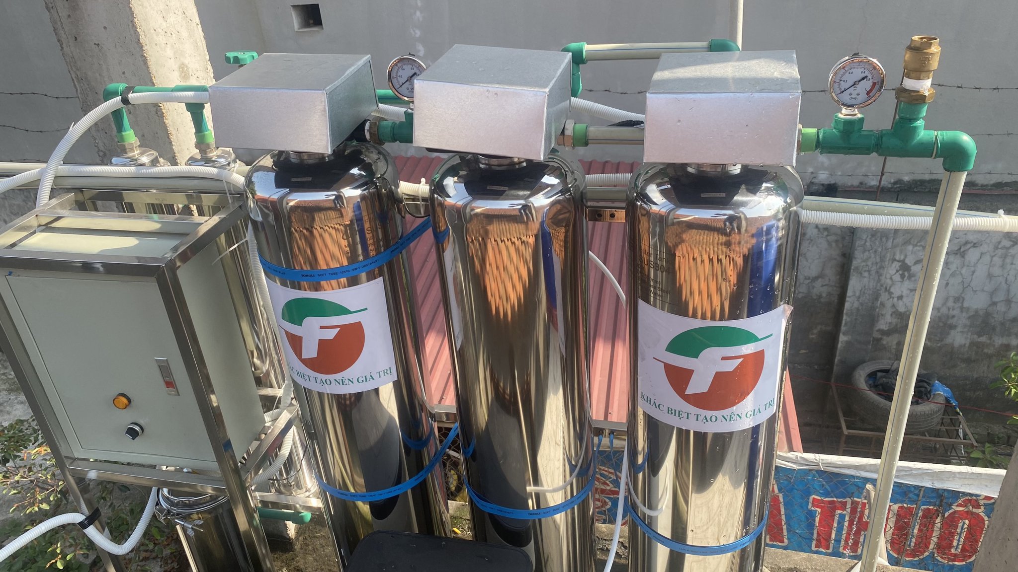 Hình ảnh tin tức Bắc Giang: Loại Bỏ Mầm Mống Gây Ung Thư Với Hệ Thống Xử Lý Nước Sinh Hoạt Cho Gia Đình Ông Bình