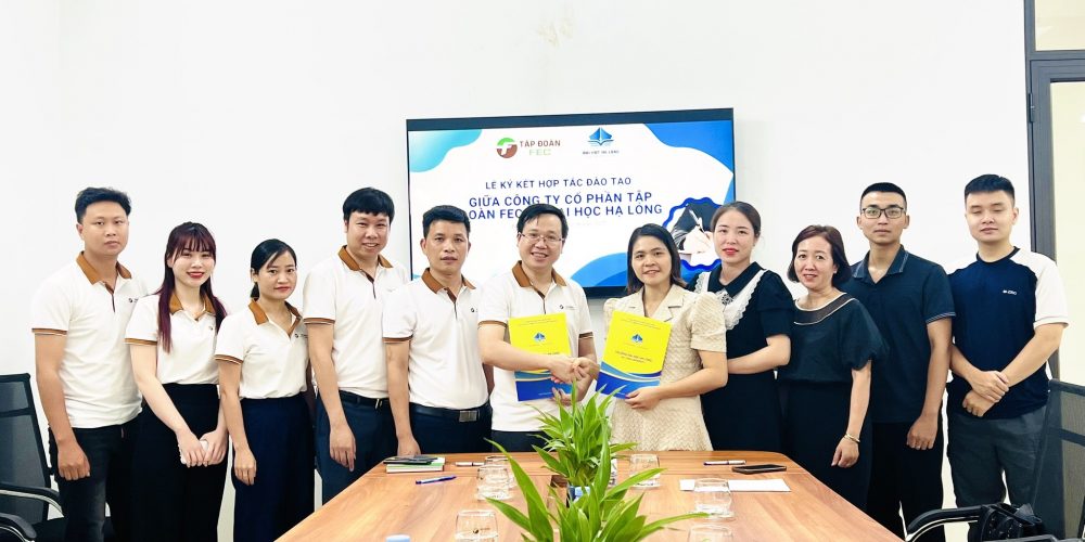 Hình ảnh tin tức LỄ KÝ KẾT HỢP TÁC ĐÀO TẠO GIỮA CÔNG TY CỔ PHẦN TẬP ĐOÀN FEC VÀ TRƯỜNG ĐẠI HỌC HẠ LONG