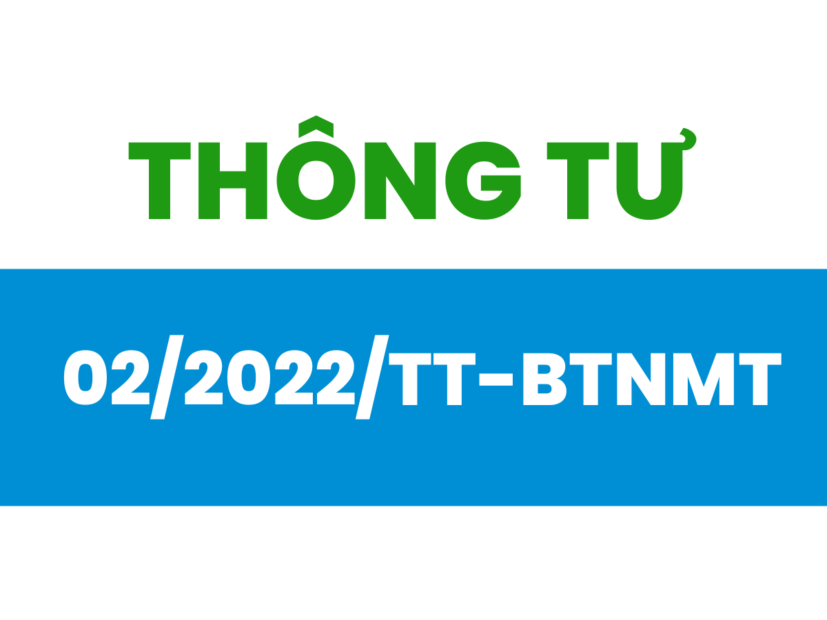 Hình ảnh tin tức THÔNG TƯ 02/2022/TT-BTNMT